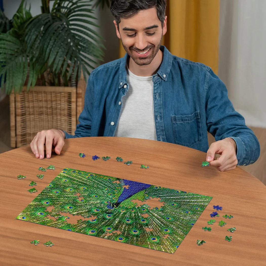 Ravensburger - Peacock 500 Piece Jigsaw - Image 4