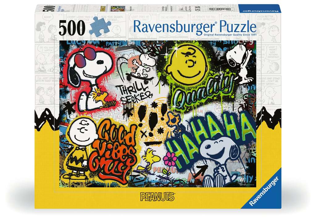 Ravensburger - Peanuts Graffiti 500 Piece Jigsaw