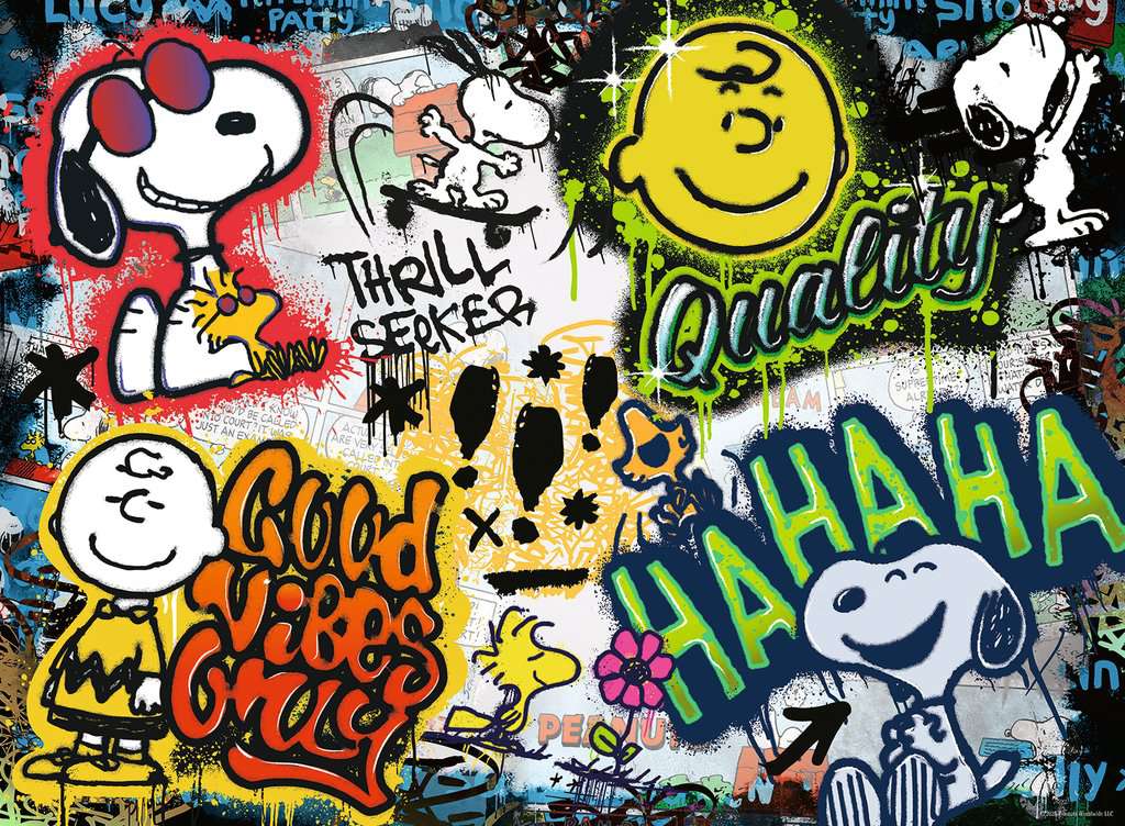 Ravensburger - Peanuts Graffiti 500 Piece Jigsaw - Image 2
