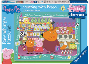 Ravensburger - Peppa Pig My First Floor Puzzle 16 Pieces