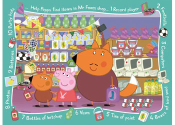 Ravensburger - Peppa Pig My First Floor Puzzle 16 Pieces - Image 2