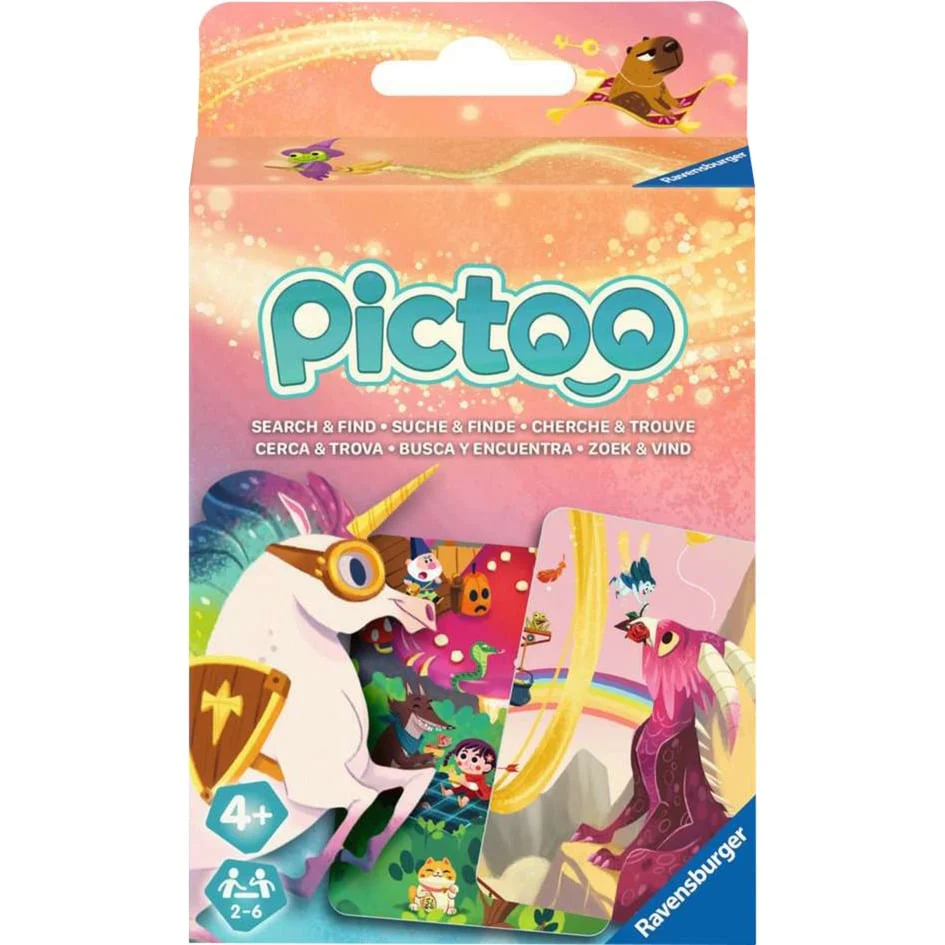 Ravensburger - Pictoo Card Game Fantasy Game