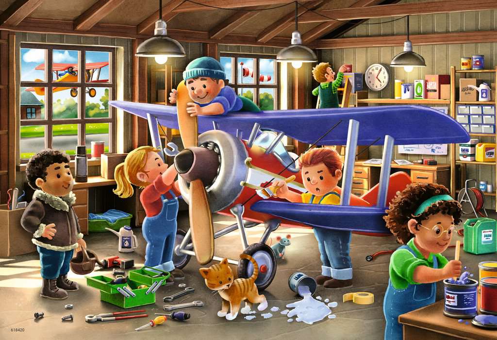 Ravensburger - Planes & Trains WT 2x12 Piece Jigsaw - Image 3