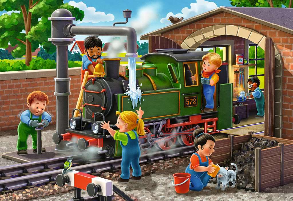 Ravensburger - Planes & Trains WT 2x12 Piece Jigsaw - Image 4