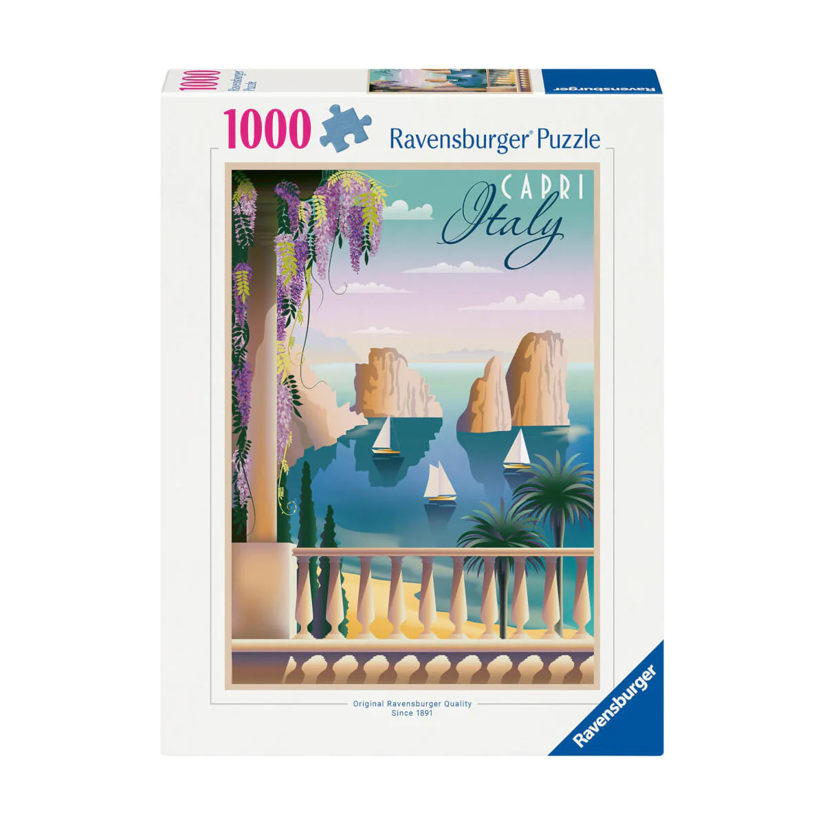 Ravensburger - Postcard from Capri Italy 1000 Piece Puzzle