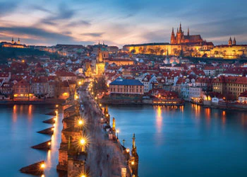 Ravensburger - Prague at Night Puzzle 1000 Pieces - Image 2