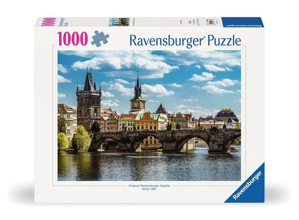 Ravensburger - Prague the Charles Bridge - 1000 Piece Jigsaw