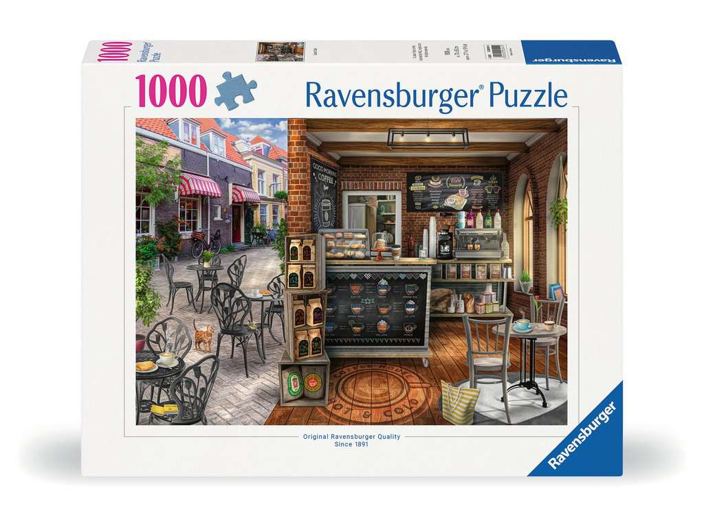 Ravensburger - Quaint Cafe - 1000 Piece Jigsaw