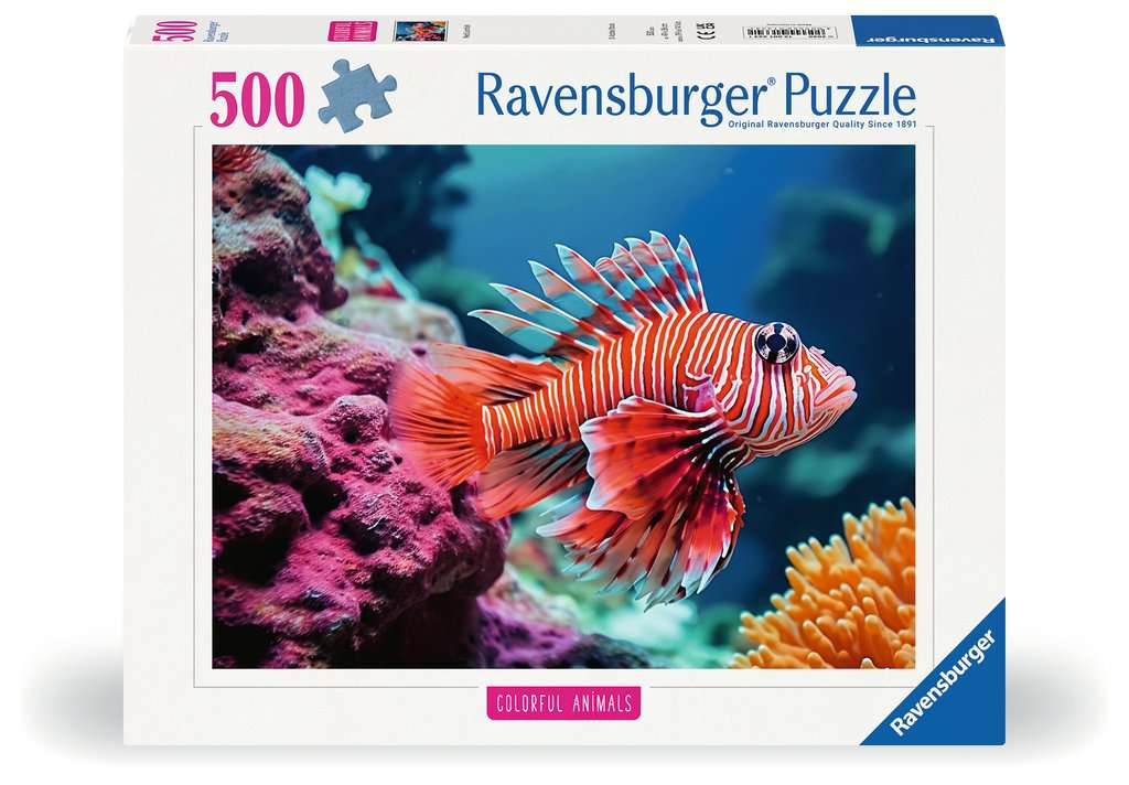 Ravensburger - Red Lionfish 500 Piece Jigsaw