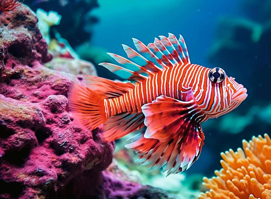 Ravensburger - Red Lionfish 500 Piece Jigsaw - Image 2