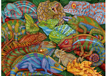 Ravensburger - Riveting Reptiles Puzzle 300 Pieces - Image 2
