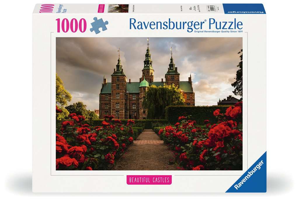 Ravensburger - Rosenborg Castle Denmark - Beautiful Castles 1000 Piece Jigsaw