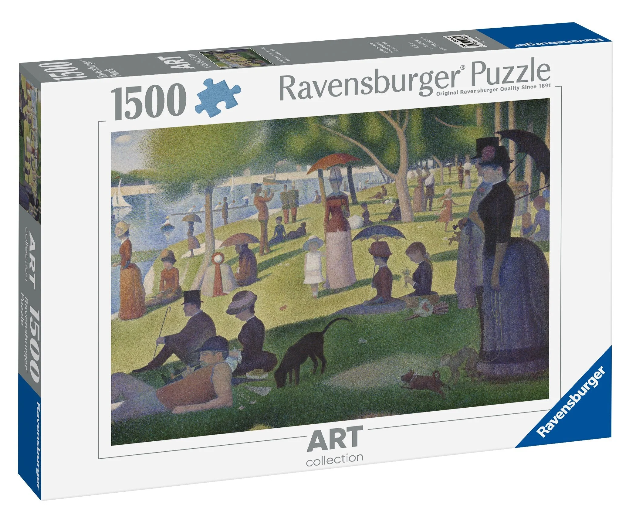 Ravensburger - Seurat: Sunday Afternoon Puzzle 1500 Pieces - Image 3
