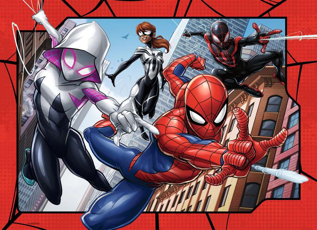 Ravensburger - Spider-Man Bumper Pack 4x100 Piece Jigsaw - Image 2