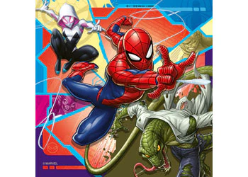 Ravensburger - Spiderman It's Web-Slinging Time! 3x49 Pieces - Image 3