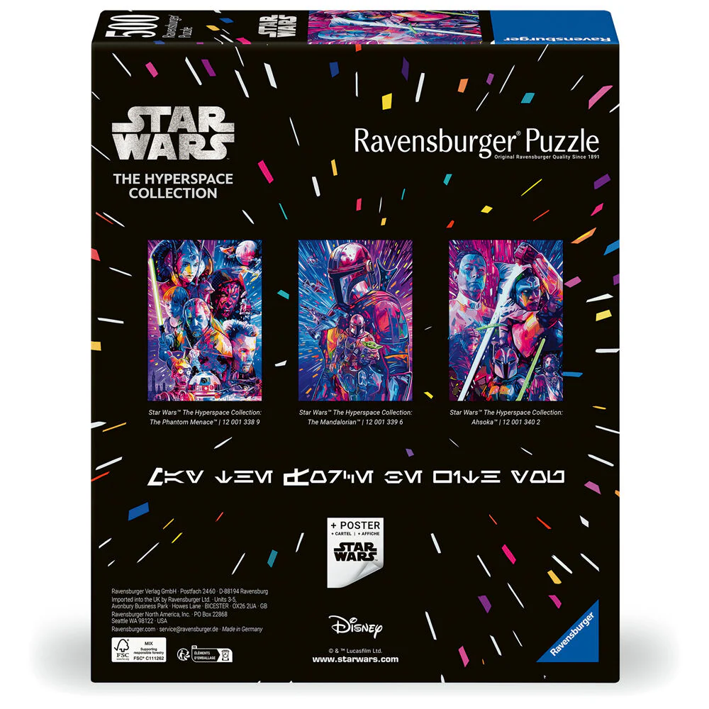 Ravensburger - Star Wars Ahsoka 500 Piece Jigsaw - Image 2
