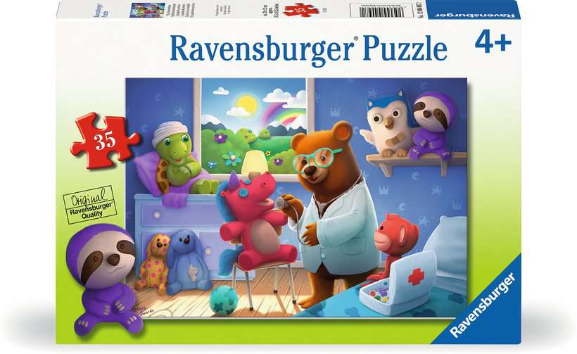 Ravensburger - Stuffed Animal Hoapital 35 Piece Jigsaw