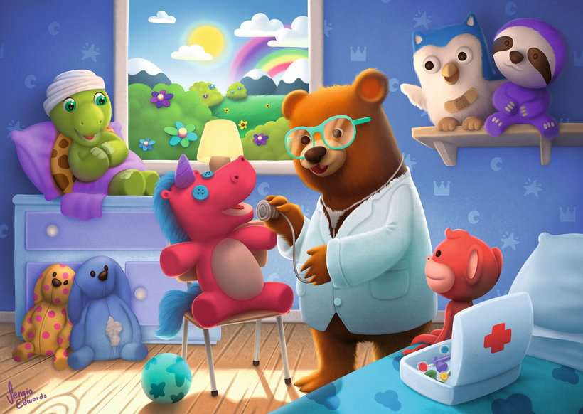 Ravensburger - Stuffed Animal Hoapital 35 Piece Jigsaw - Image 2