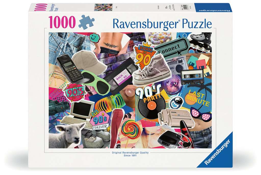 Ravensburger - The 90's - 1000 Piece Jigsaw