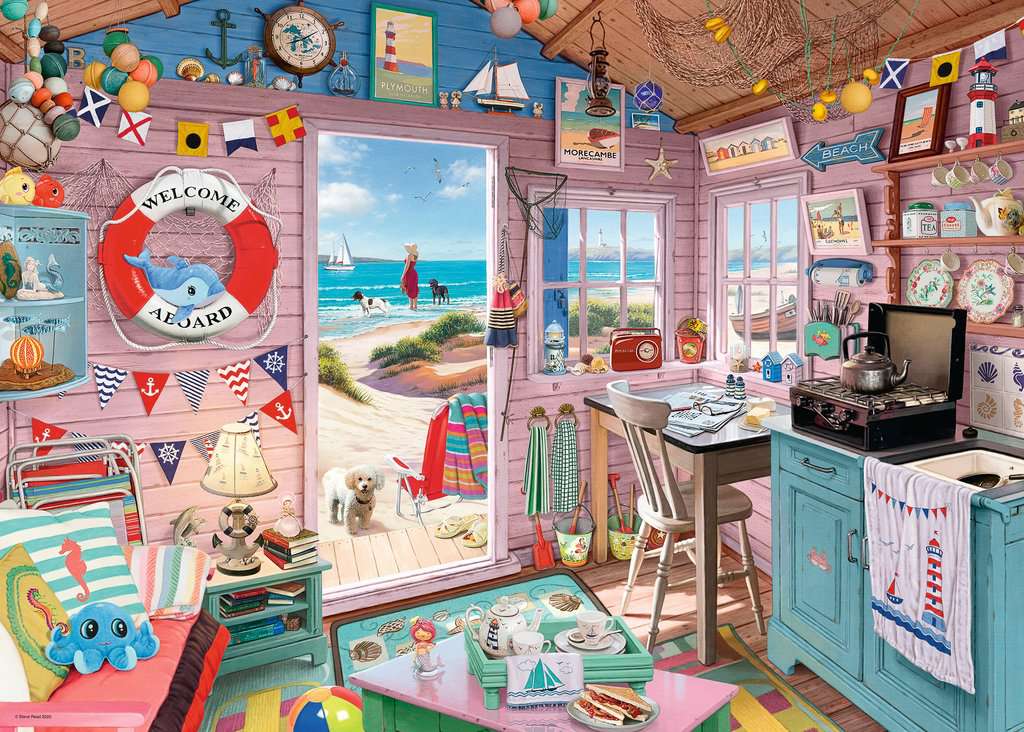 Ravensburger - The Beach Hut - 1000 Piece Jigsaw - Image 2