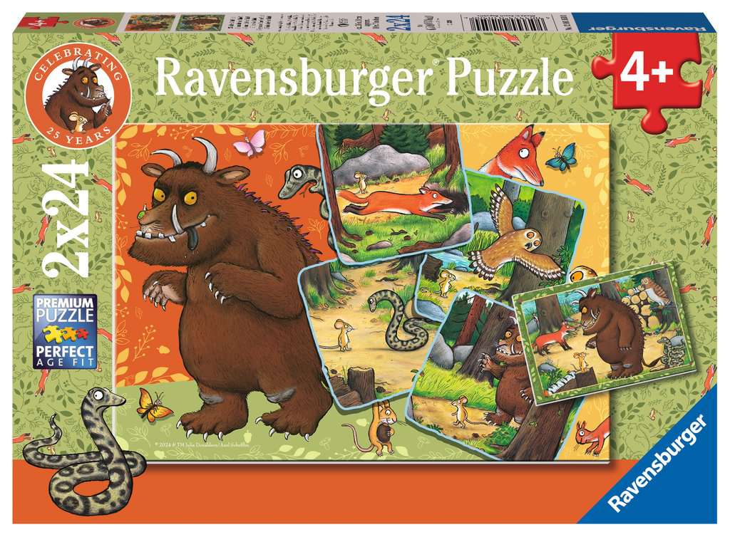 Ravensburger - The Gruffalo 2x24 Piece Jigsaw