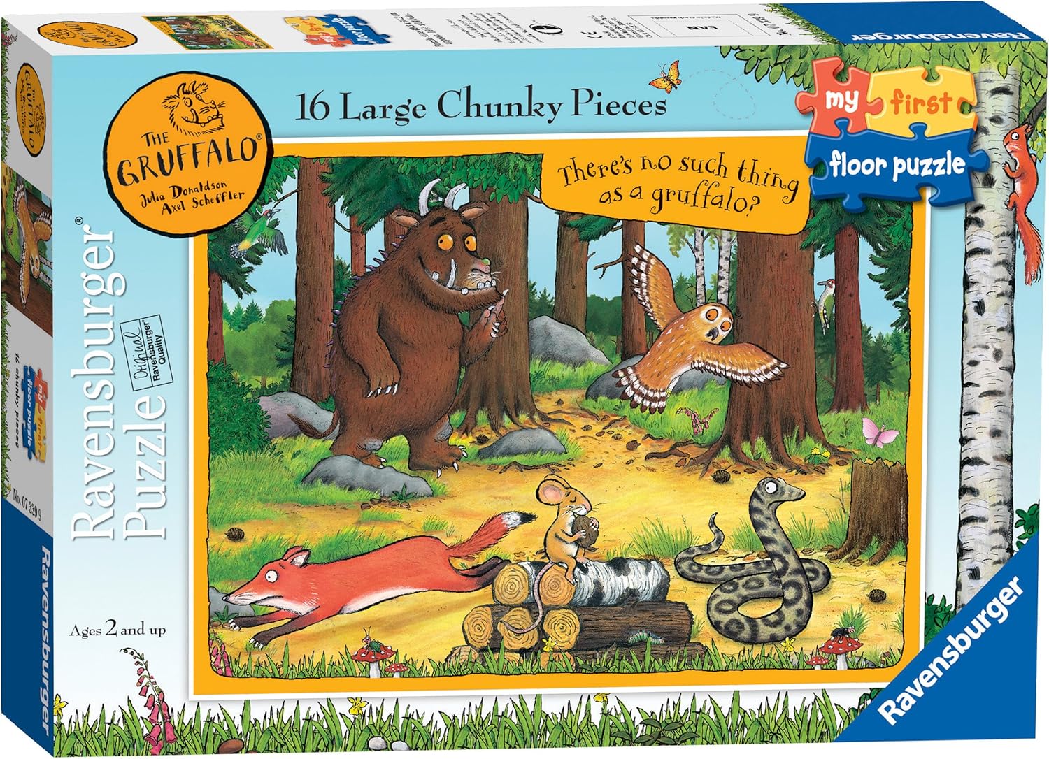 Ravensburger - The Gruffalo My First Floor Puzzle 16 Piece Jigsaw