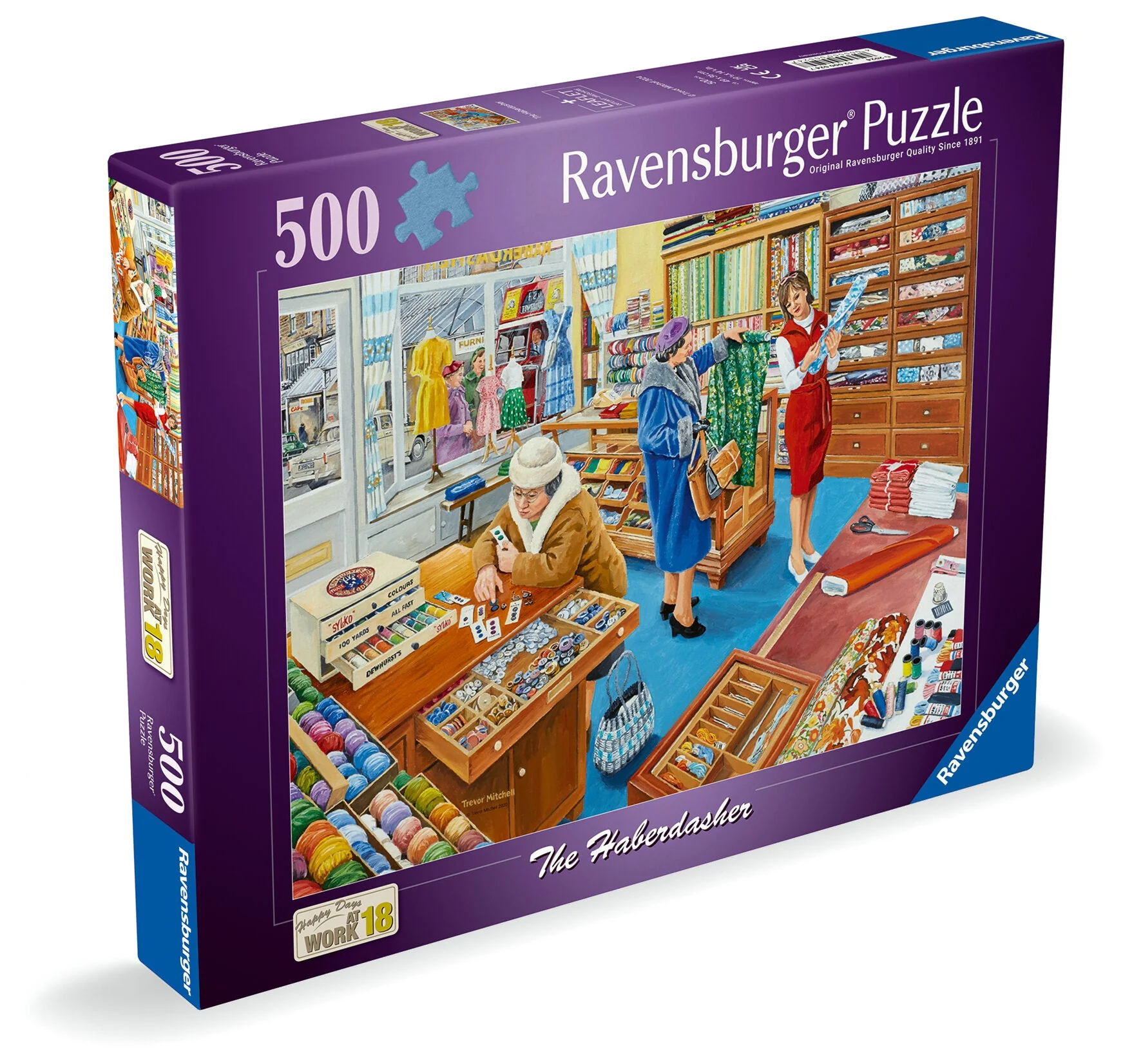 Ravensburger - The Haberdasher Puzzle 500 Pieces - Image 3