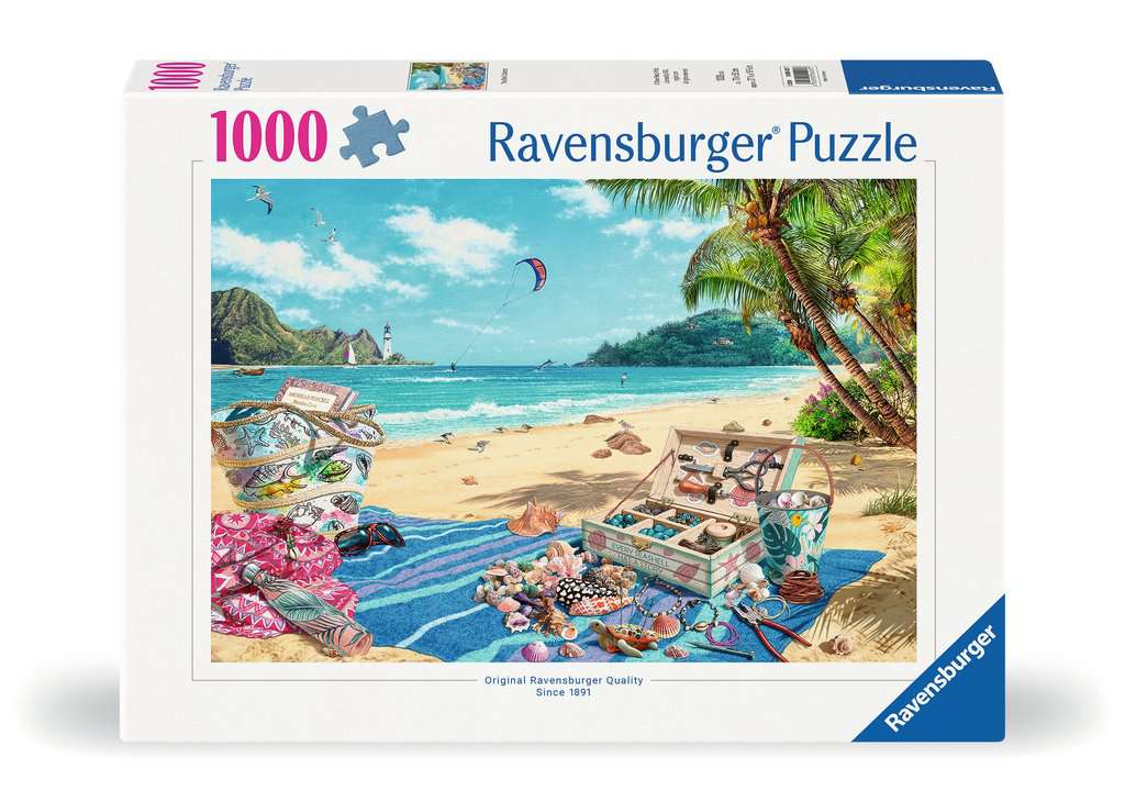 Ravensburger - The Shell Collector 1000 Piece Jigsaw - New Version