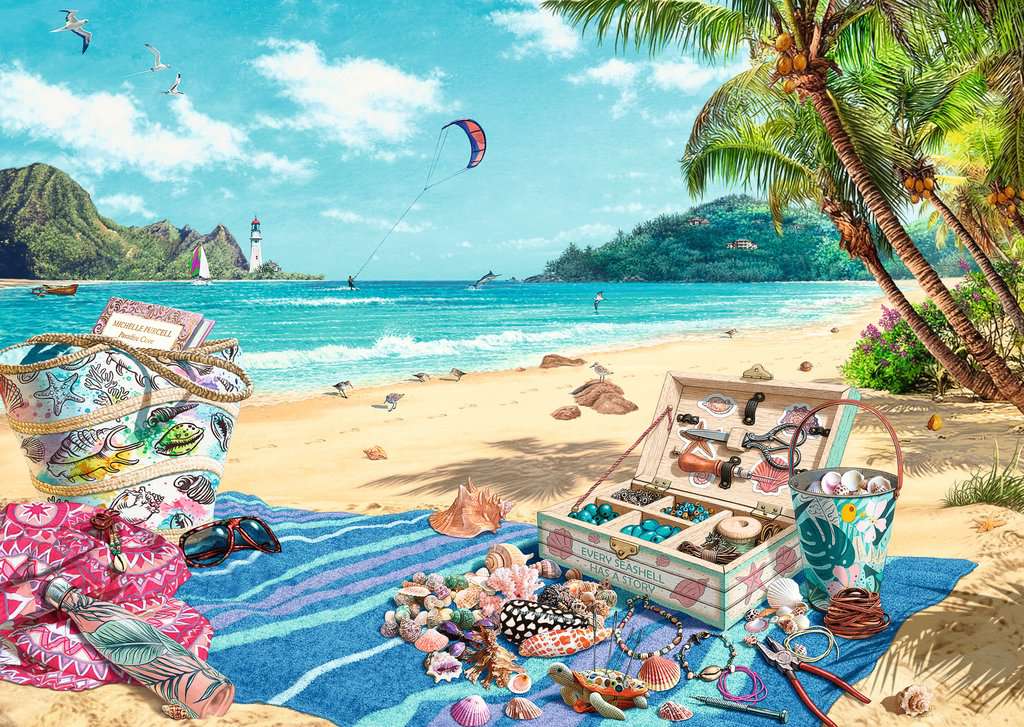 Ravensburger - The Shell Collector 1000 Piece Jigsaw - New Version - Image 2