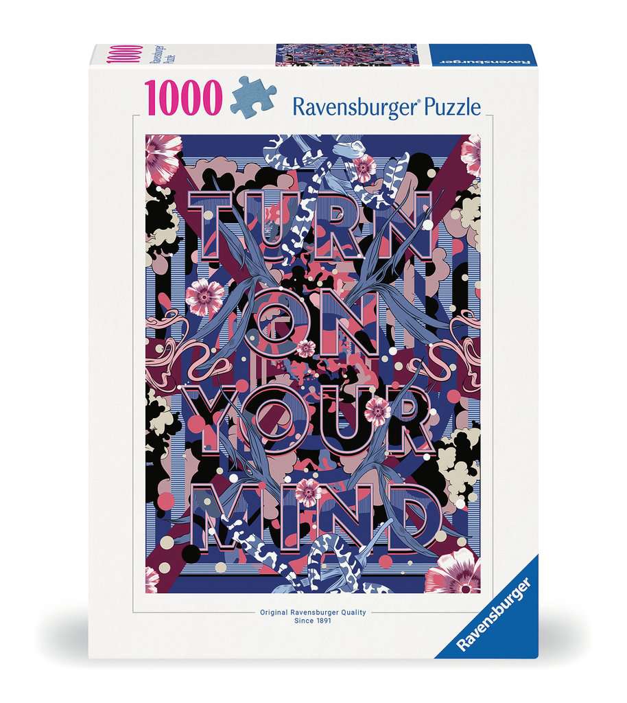 Ravensburger - Turn on your Mind 1000 Piece Jigsaw - New Version