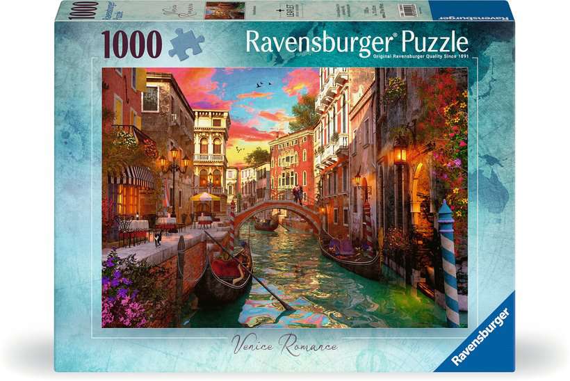 Ravensburger - Venice Romance - 1000 Piece Jigsaw New Version