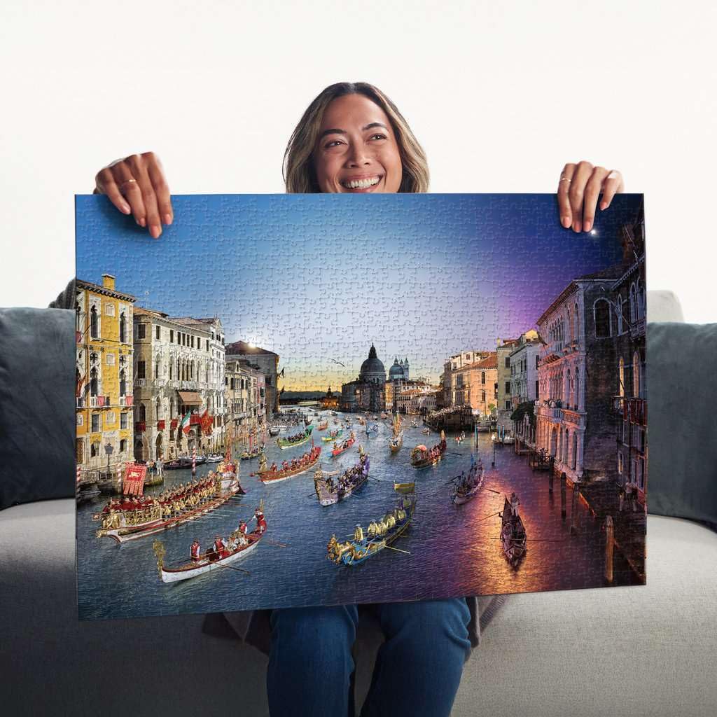 Ravensburger - Venice to Night WT Puzzle 1000 Piece Jigsaw - Image 3
