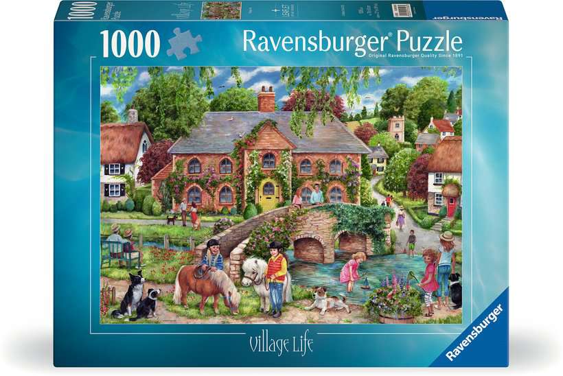 Ravensburger - Vilage life- 1000 piece