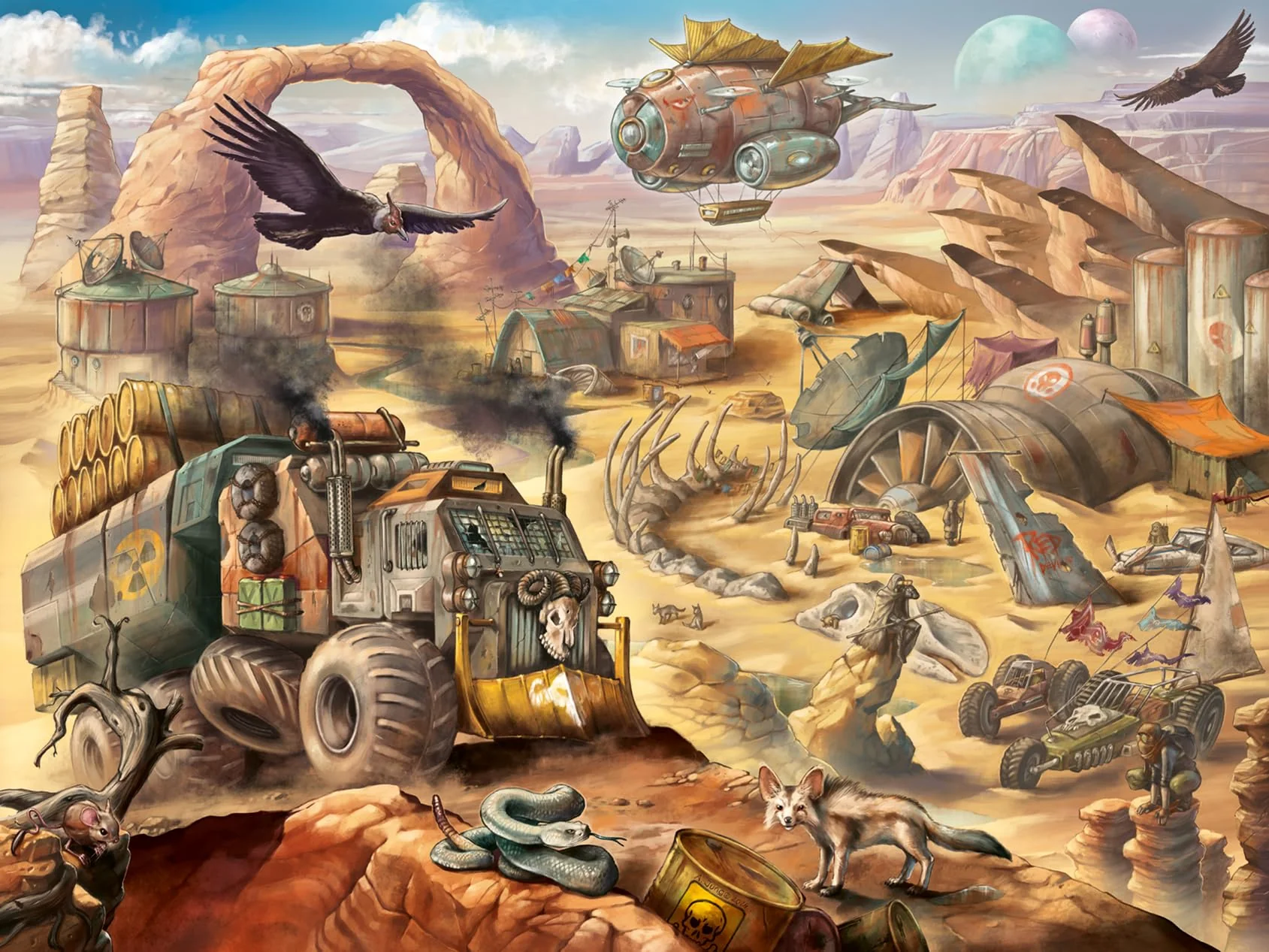 Ravensburger - Welcome to the Wasteland 1500 Piece Jigsaw - Image 2