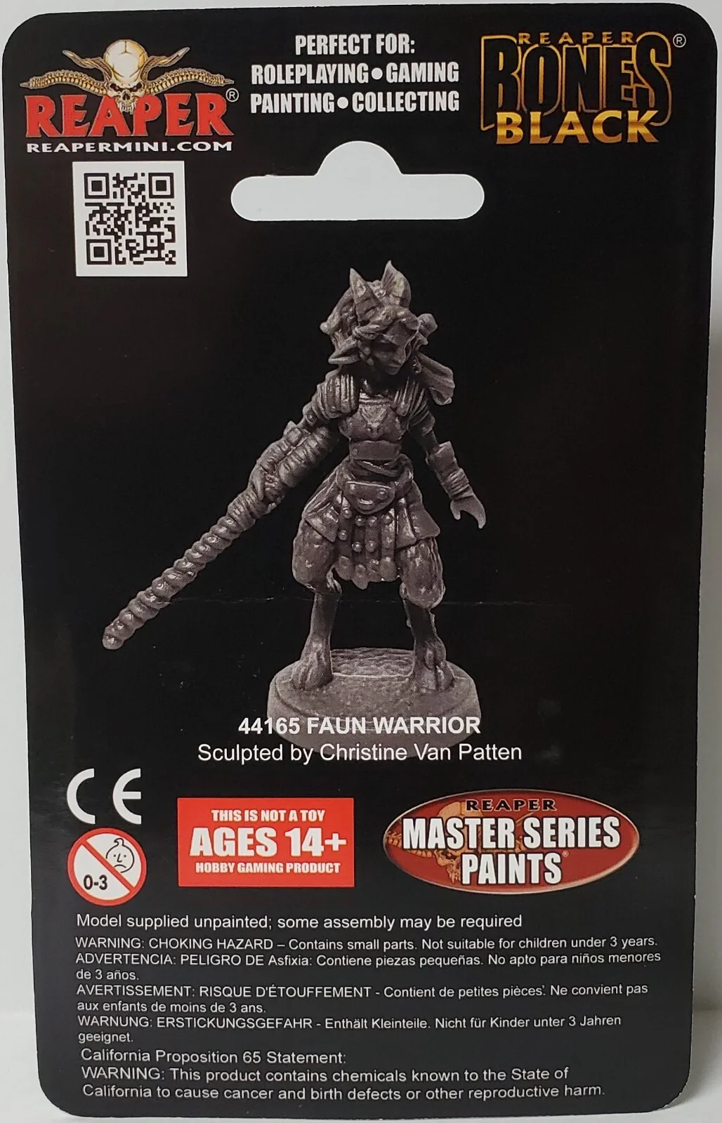 Reaper: Bones Black: Faun Warrior - Image 2