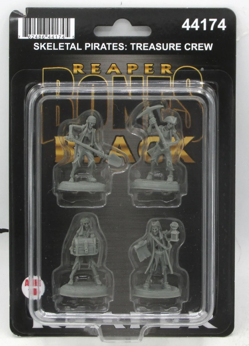 Reaper: Bones Black: Skeletal Treasure Crew (4)