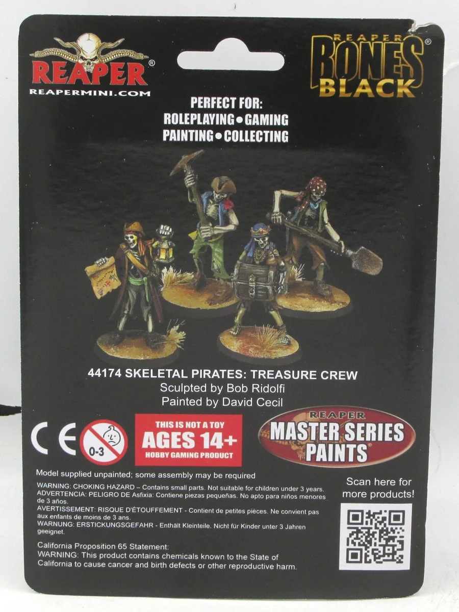 Reaper: Bones Black: Skeletal Treasure Crew (4) - Image 2