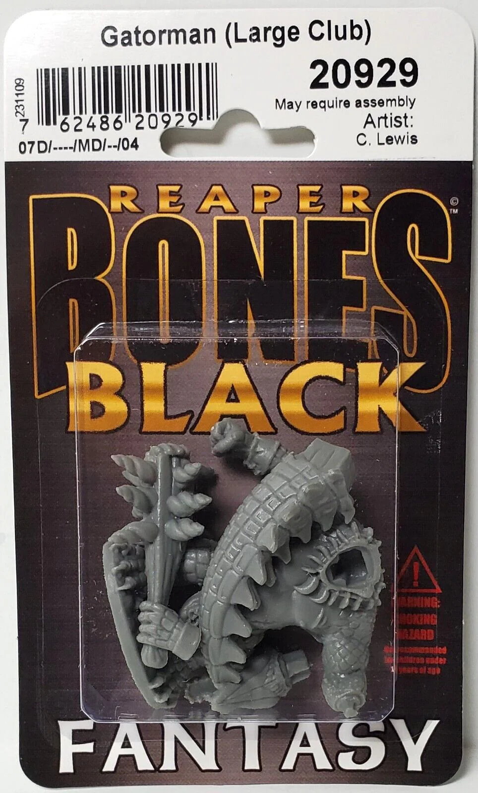 Reaper: Bones: Gatorman with Large Club