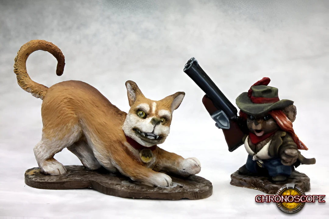 Reaper - Chronoscope - Angela and Scooter, Mousling Cowgirl and Trusty Hound - Metal