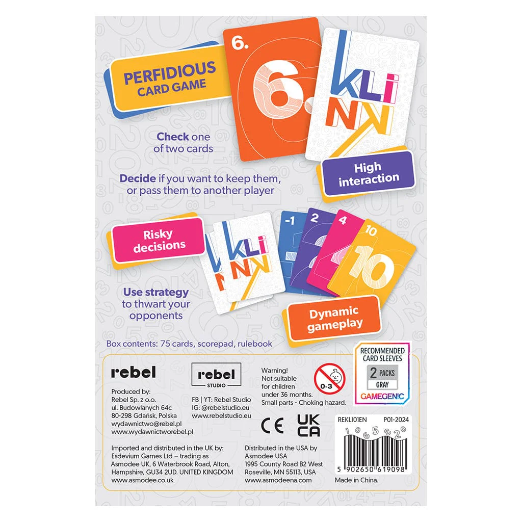 Rebel: Klink Card Game - Image 2