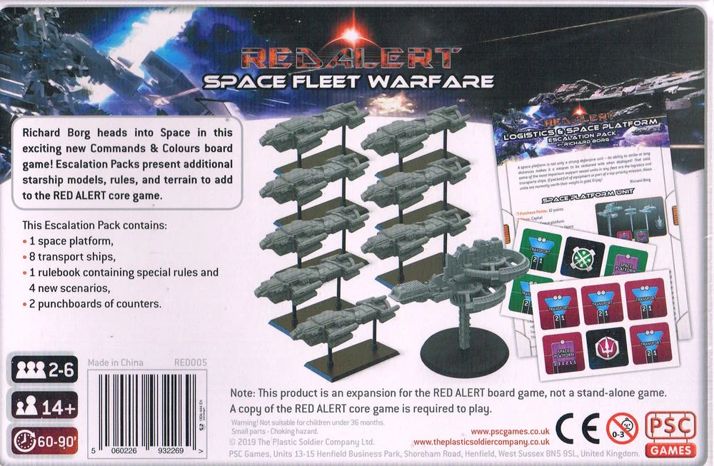 Red Alert: Space Fleet Warfare - Logistics & Space Platform Escalation Pack - Image 2