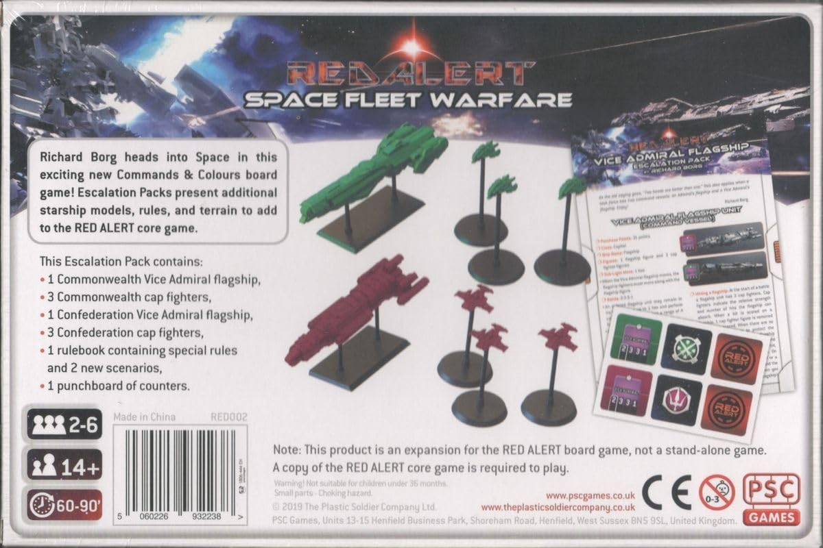Red Alert: Space Fleet Warfare - Vice Admiral Flagship Escalation Pack - Image 2