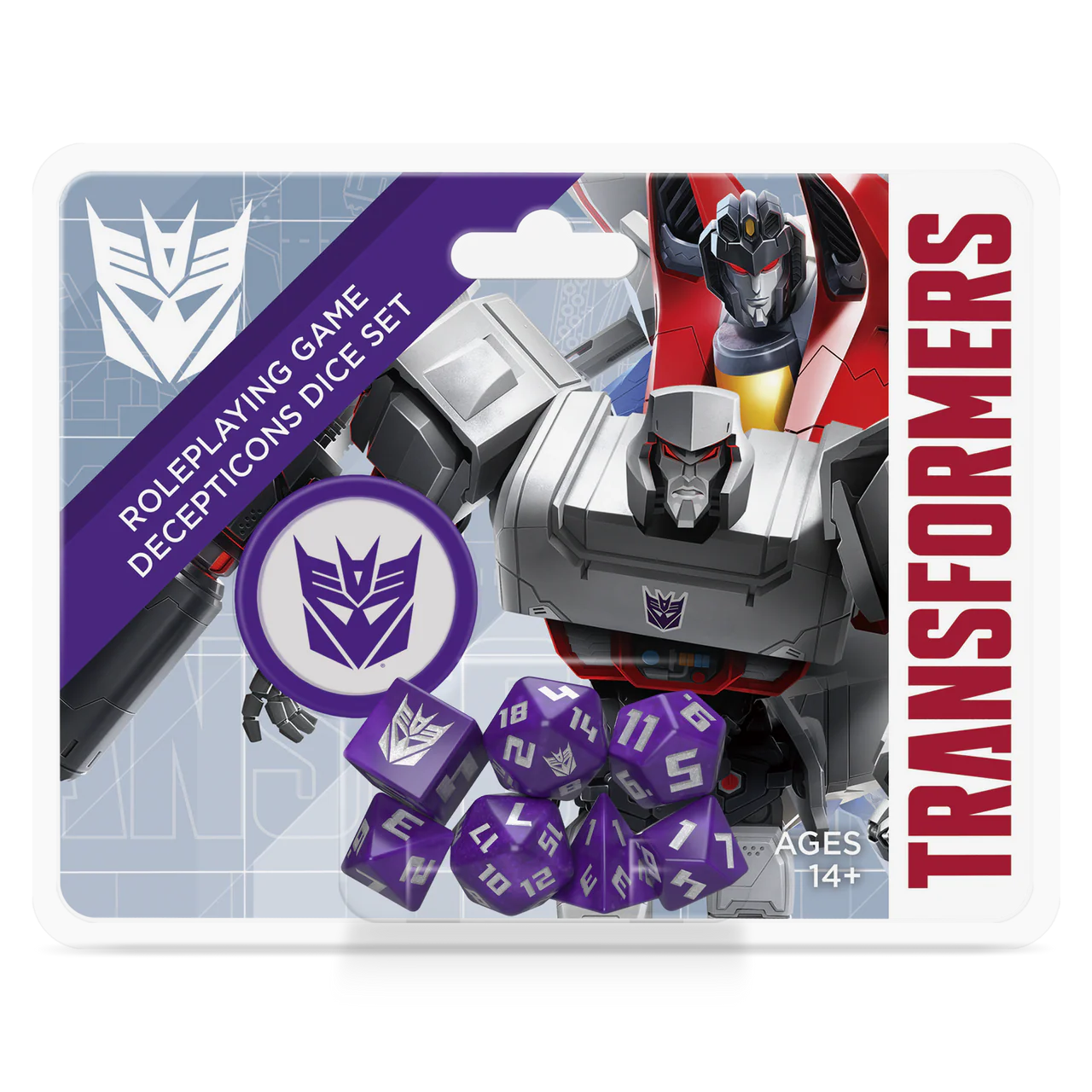 Renegade Game Studios - Transformers Decepticons RPG Dice Set