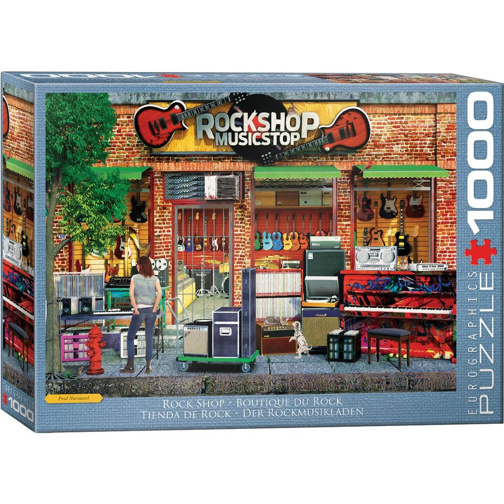 Rock Shop 1000 Piece Puzzle