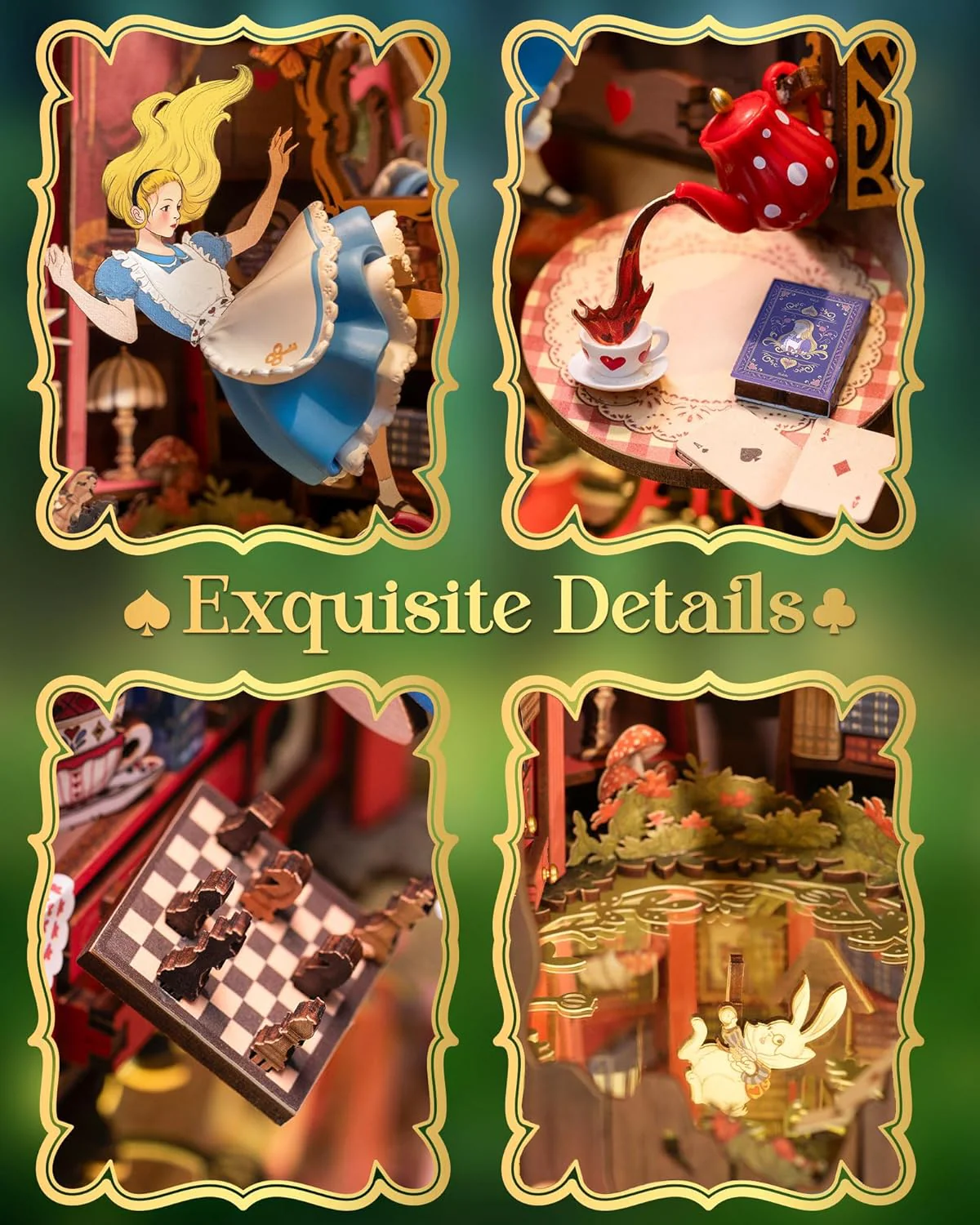 Rolife DIY Bookend Kit - Fall Into Wonder - Image 3