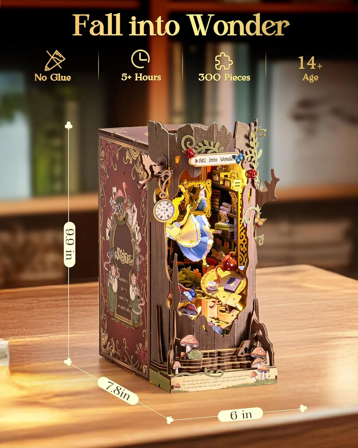 Rolife DIY Bookend Kit - Fall Into Wonder - Image 6