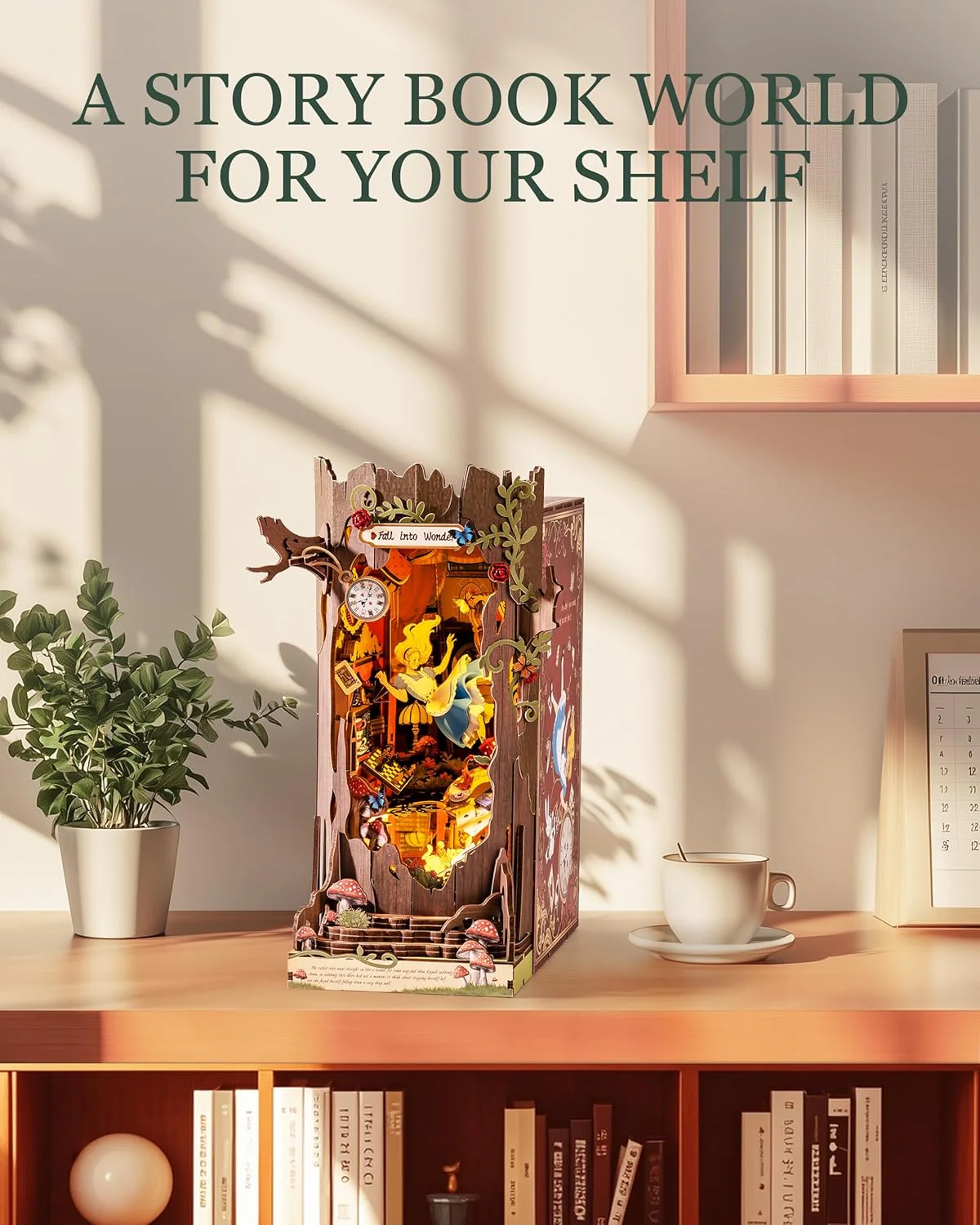 Rolife DIY Bookend Kit - Fall Into Wonder - Image 7