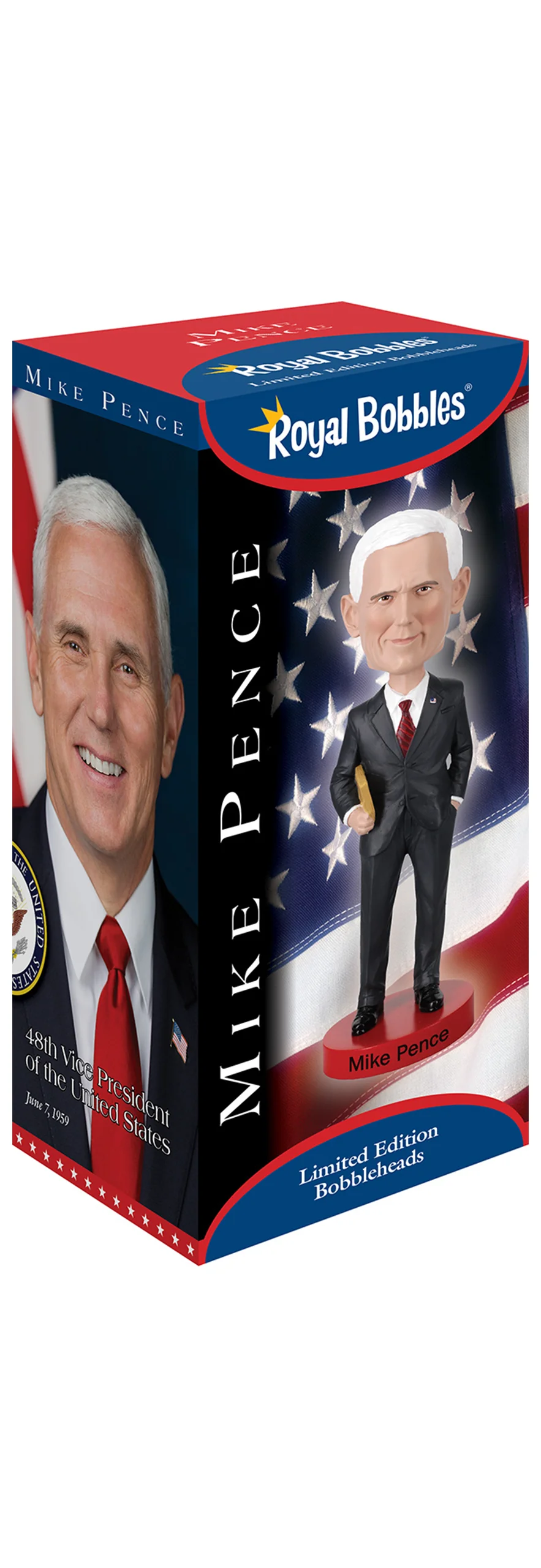 Royal Bobbles Bobblehead Mike Pence