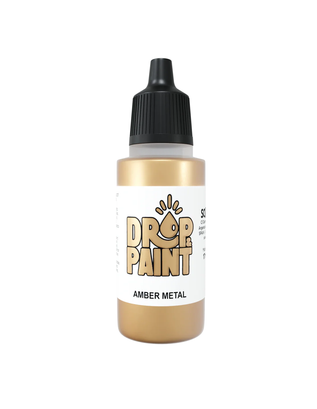 Scale 75 Drop and Paint 17ml - Amber Metal