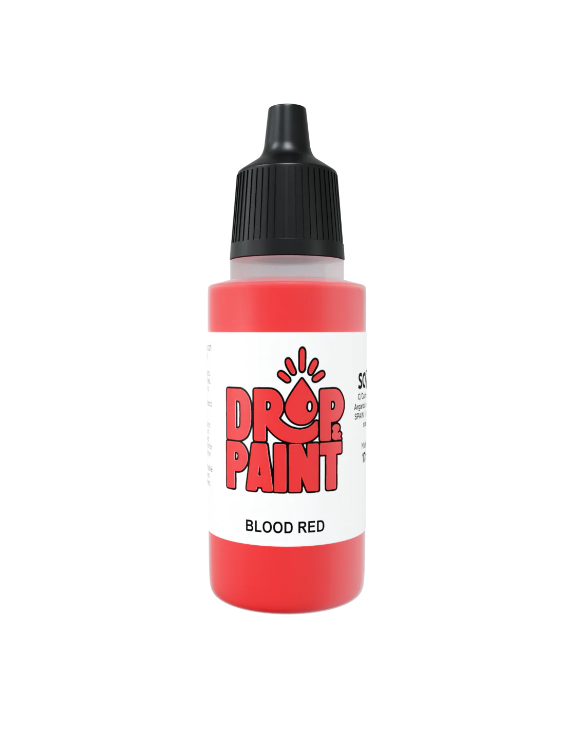 Scale 75 Drop and Paint 17ml - Blood Red